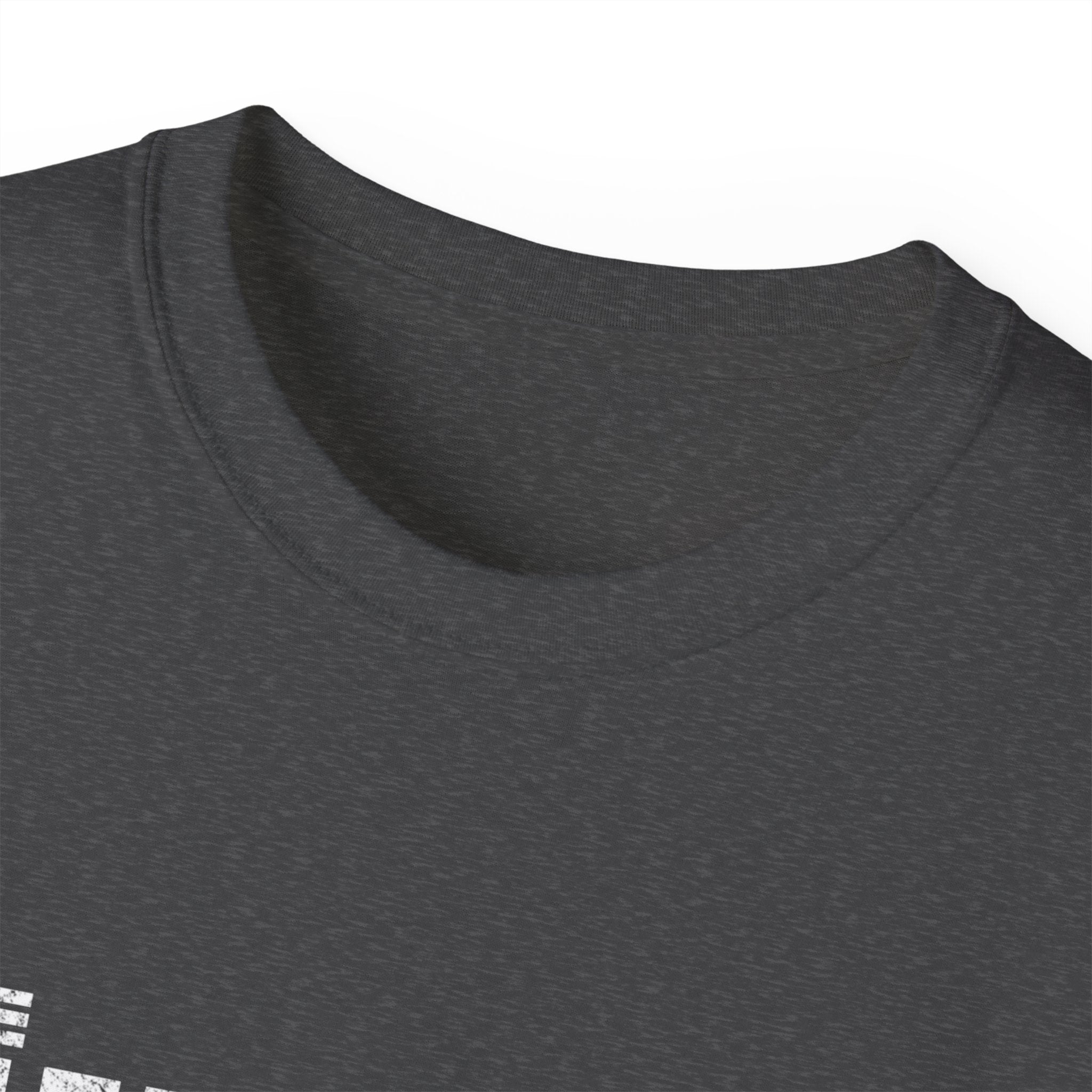 The Hustle Is Real - Unisex Softstyle T-Shirt (front) - Damned Threads